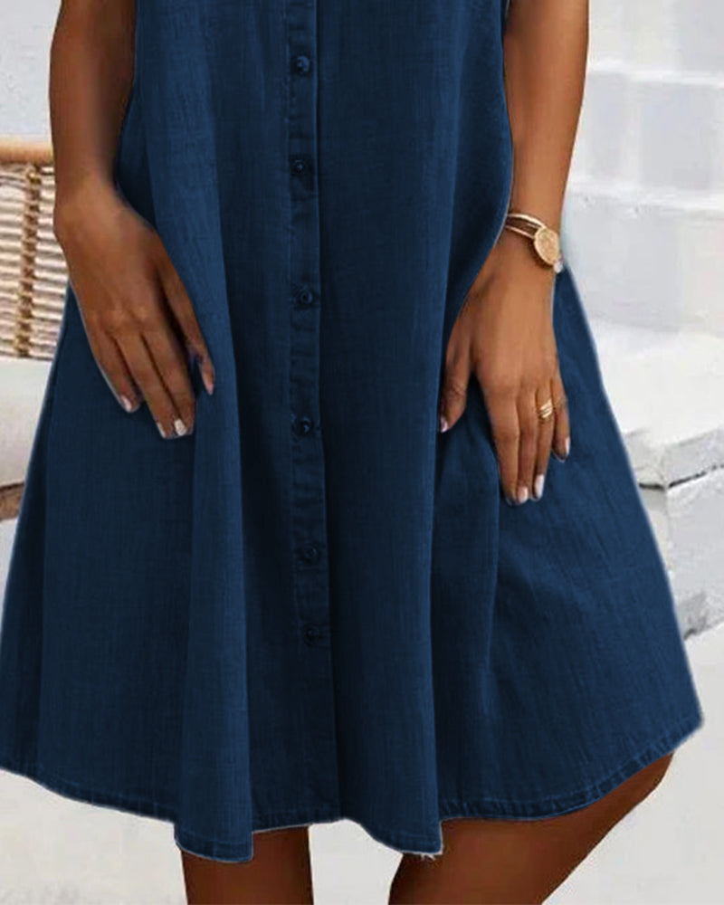 Luna | Rahat Denim Elbise