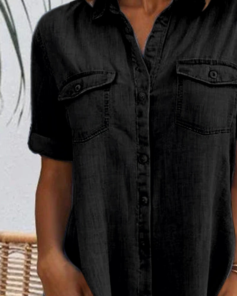 Luna | Rahat Denim Elbise