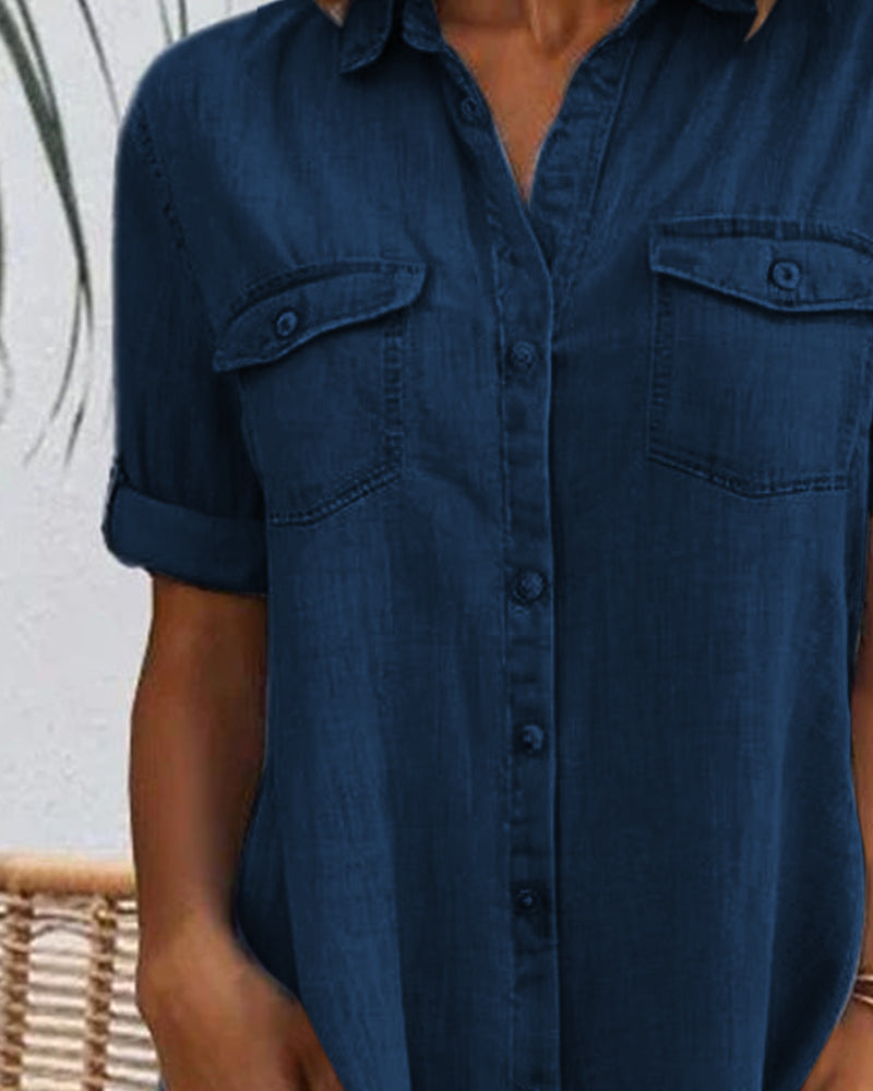 Luna | Rahat Denim Elbise