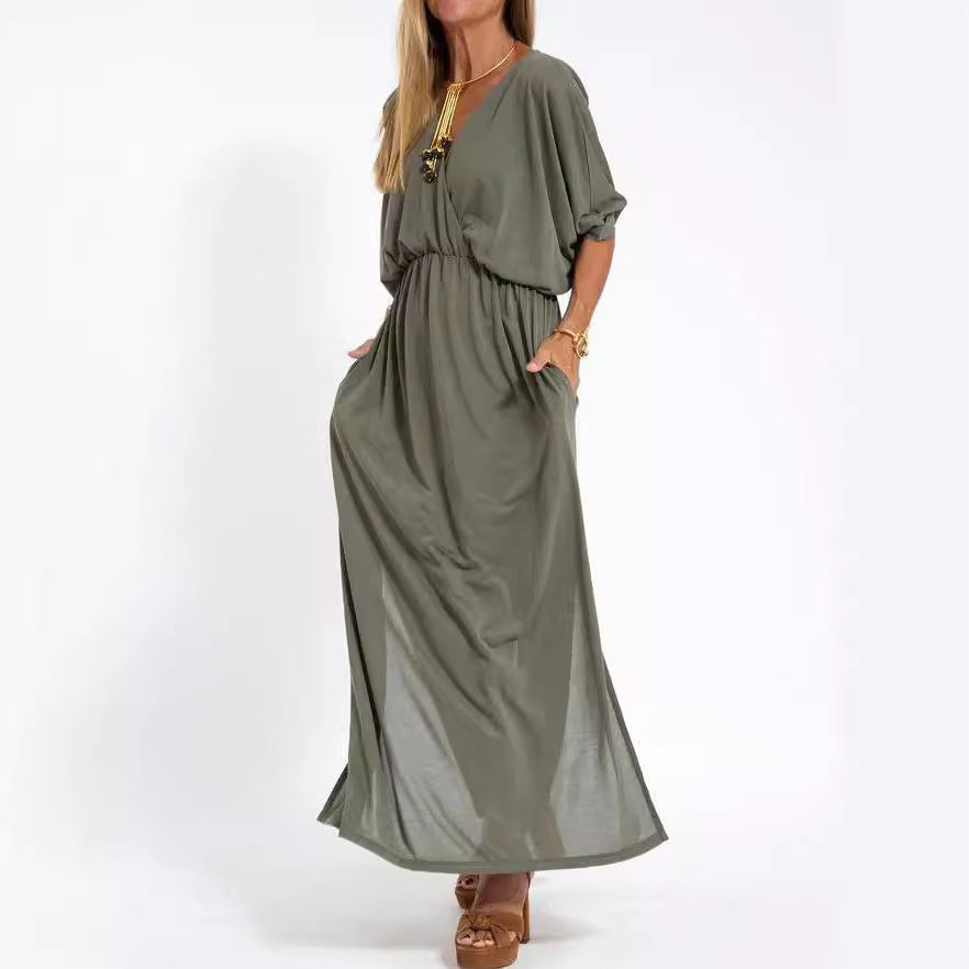 Laluna® | Bahar İçin Şık Modaya Uygun Elbise