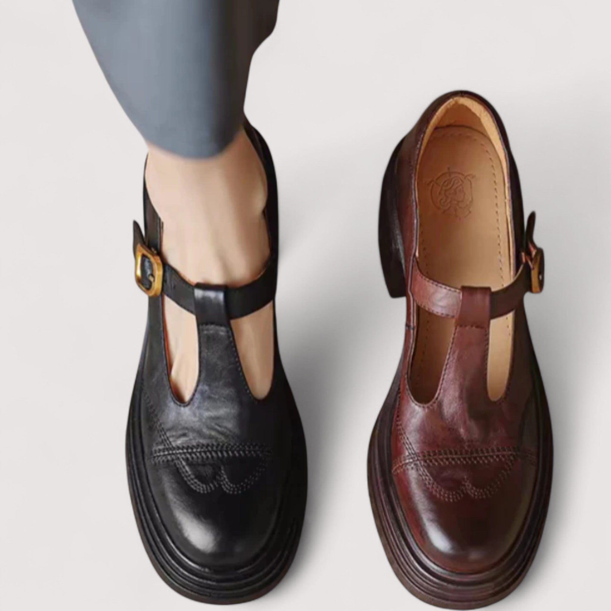 Vera - Modern Patterned Loafers