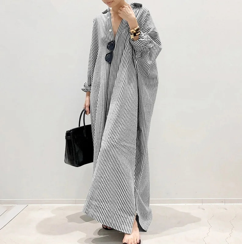 Luna | Hafif Oversize Gömlek Elbise