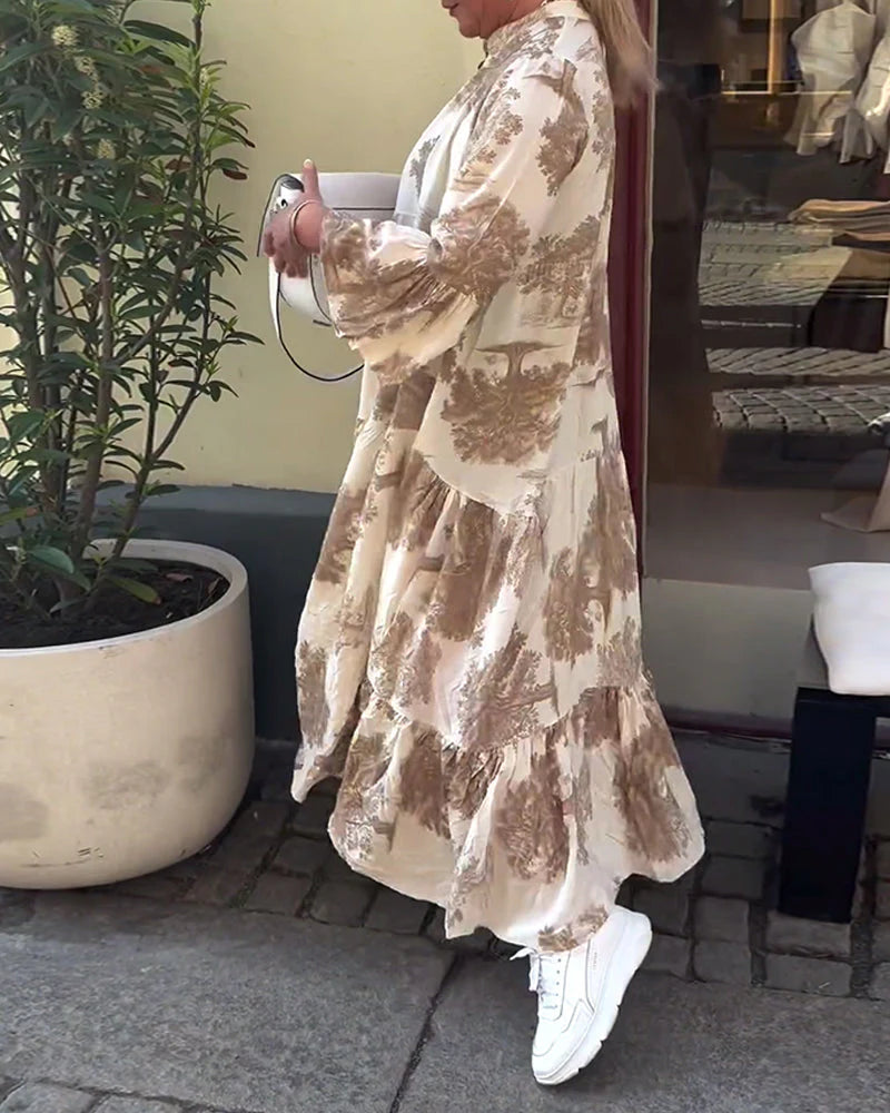 Luna | Şık Akışkan Kesim Elbise