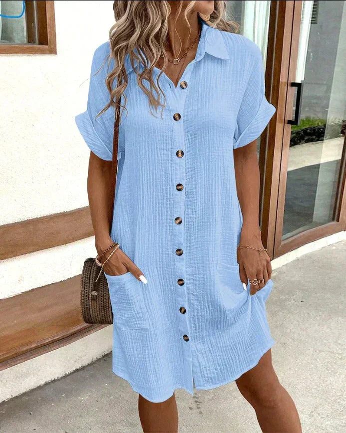 Luna | Oversize Polo Elbise