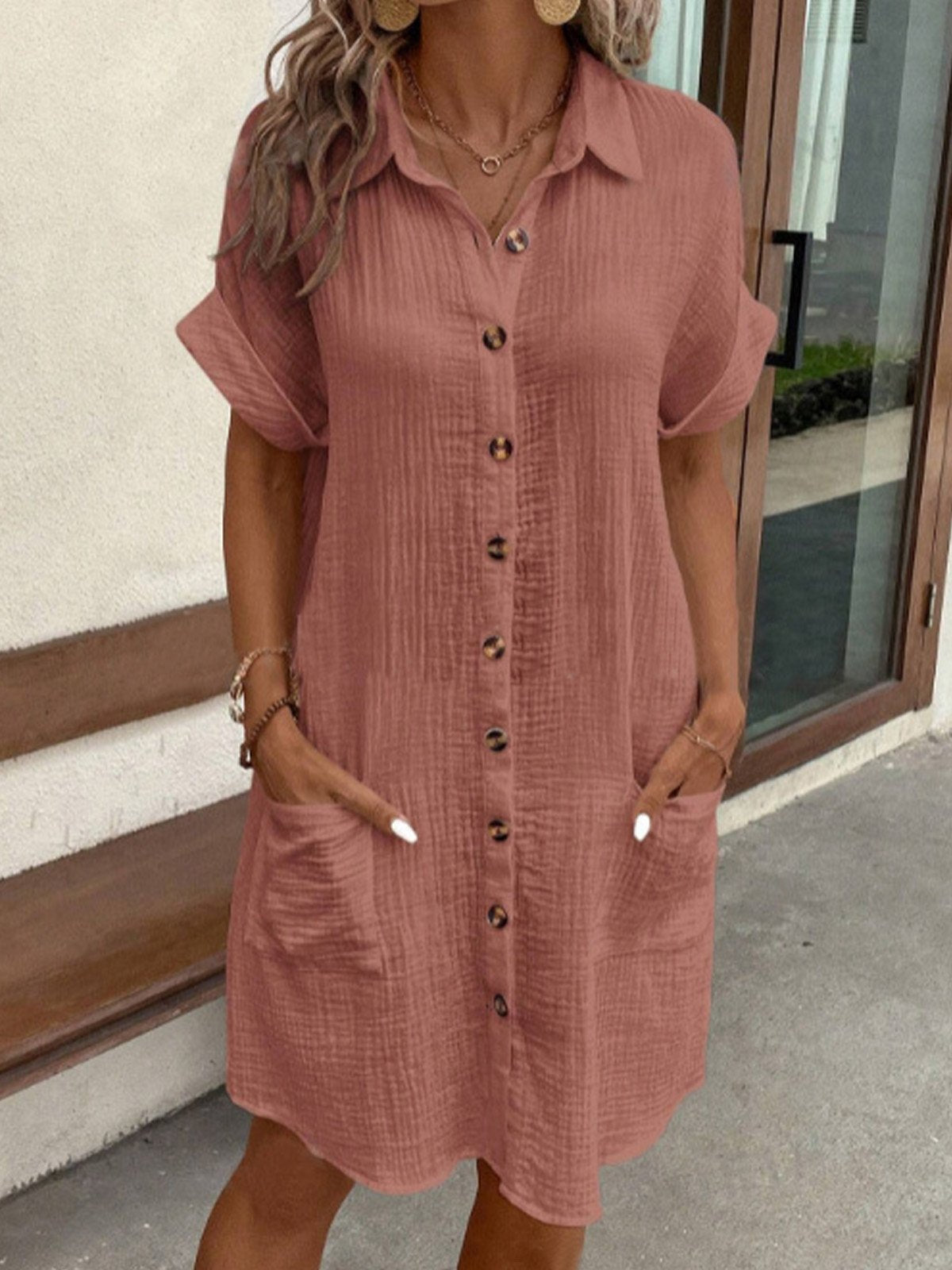 Luna | Oversize Polo Elbise