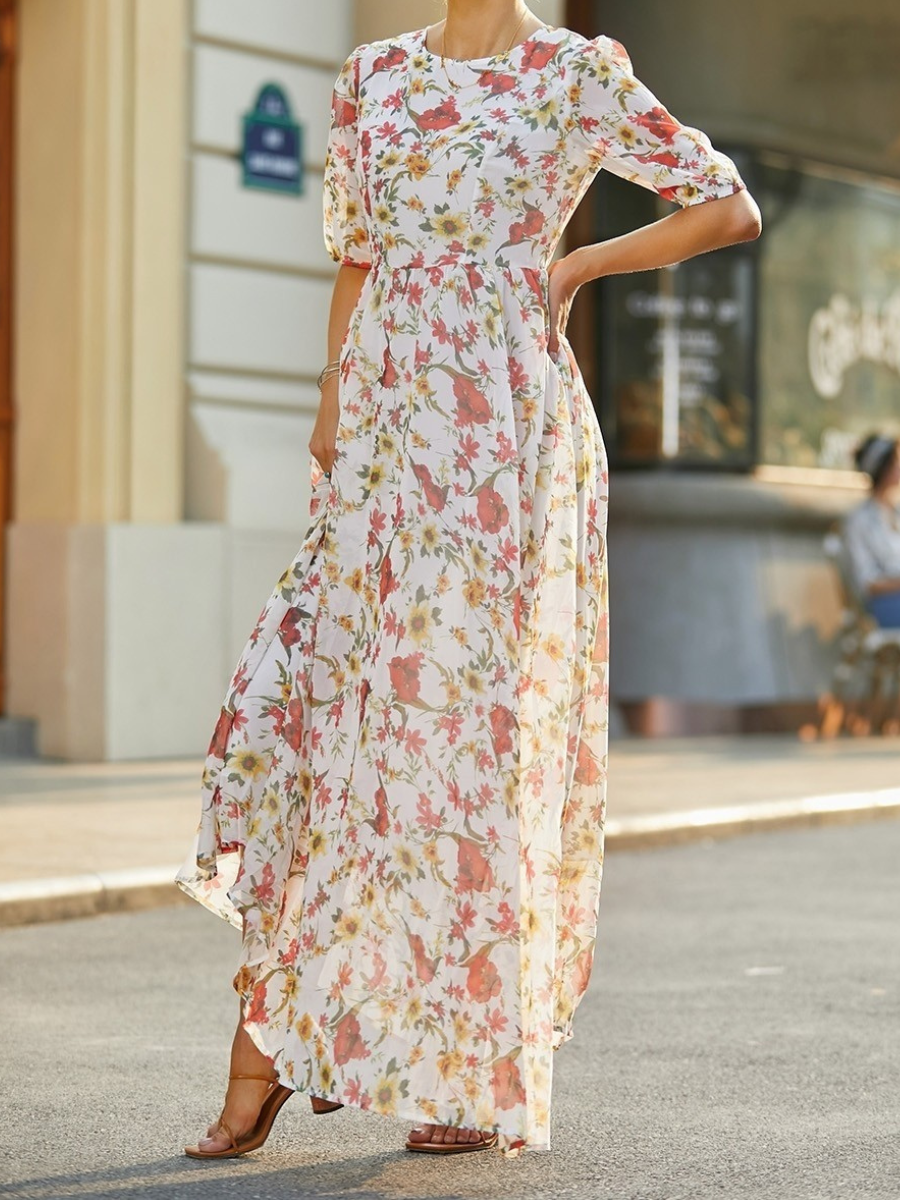 Ariane | Romantik Maxi Elbise
