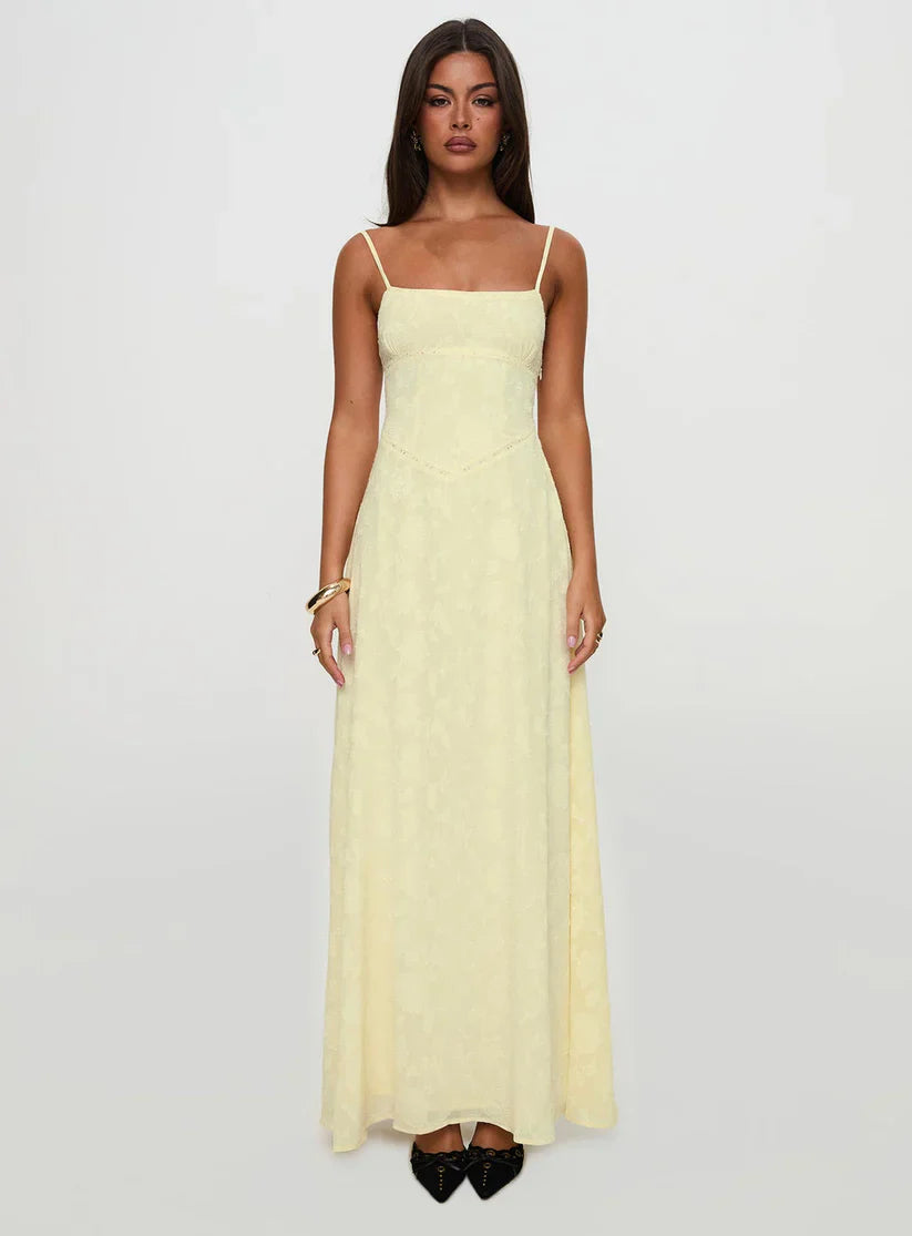 South Of France Maxi Elbise