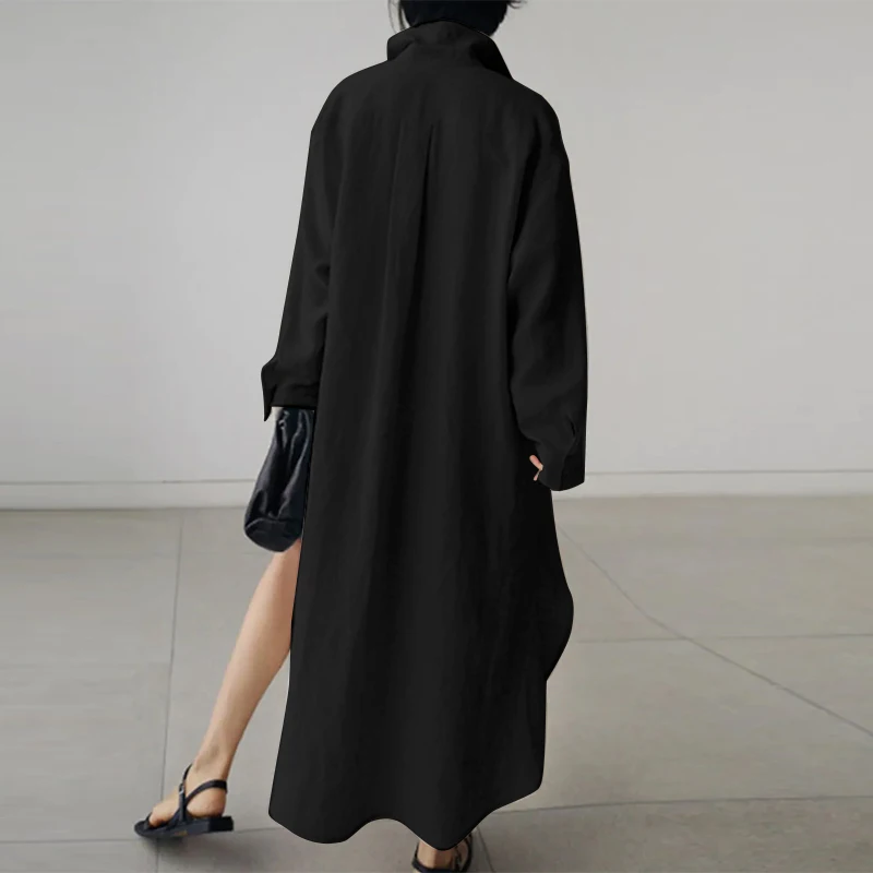 Luna | Rahat Oversize Gömlek Elbisesi