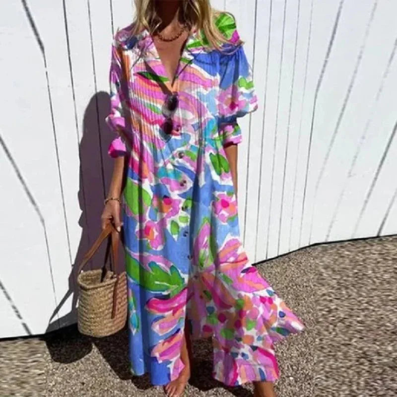 Rimmey | Boho Tarzı Plaj Elbisesi