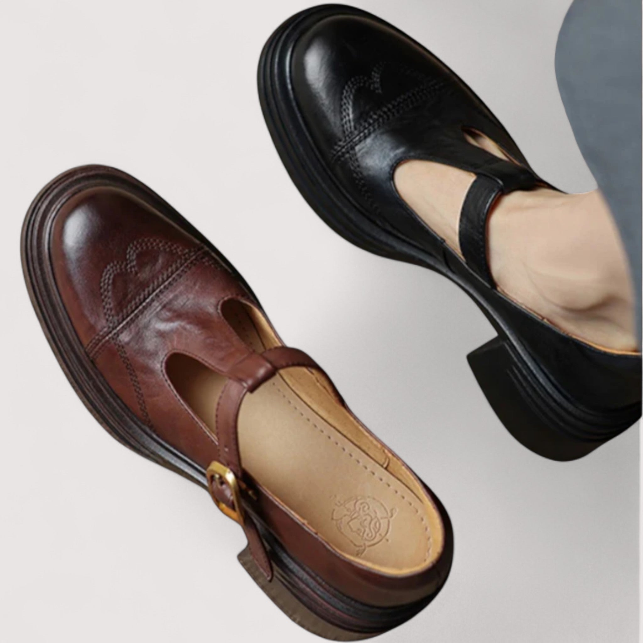 Vera - Modern Patterned Loafers