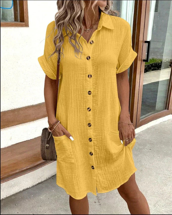Luna | Oversize Polo Elbise