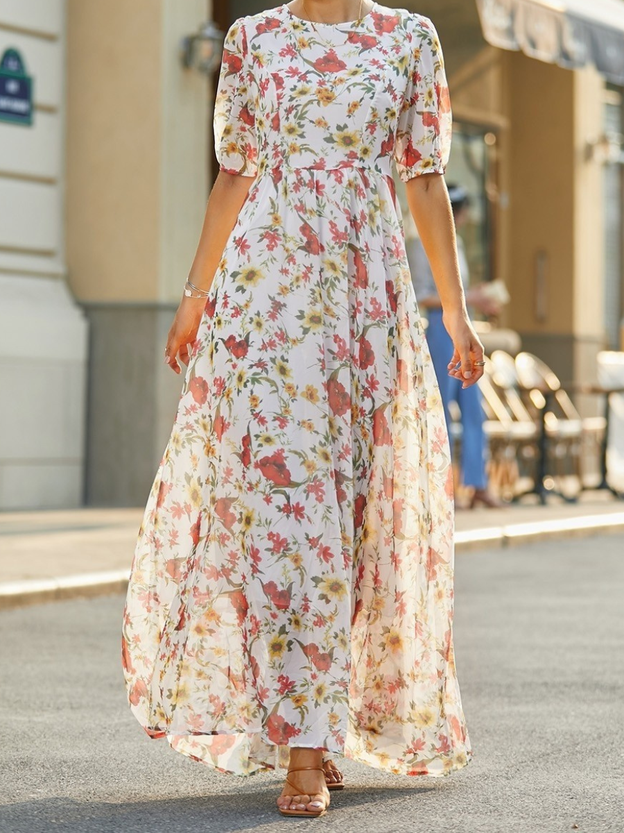 Ariane | Romantik Maxi Elbise