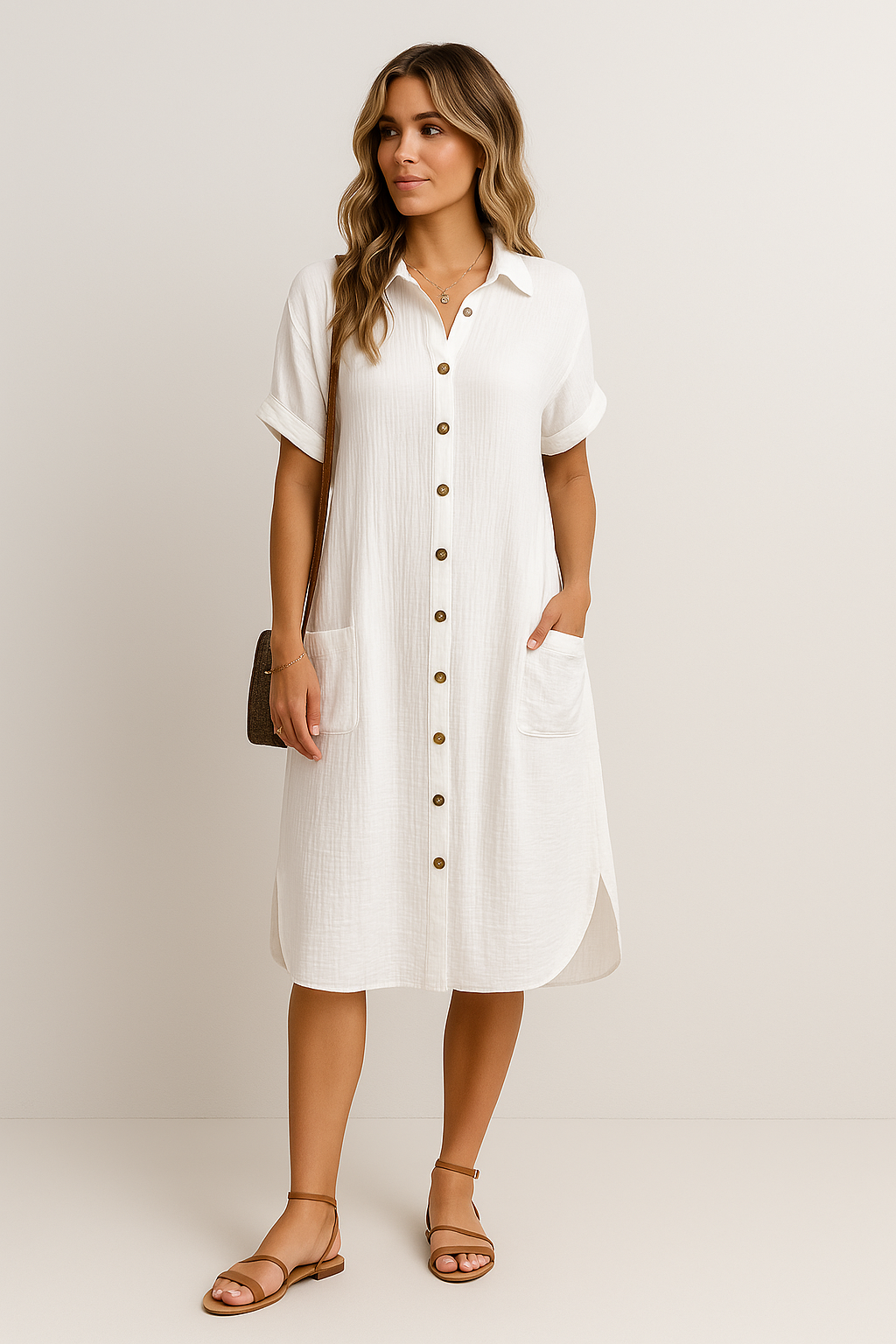 Luna | Oversize Polo Elbise
