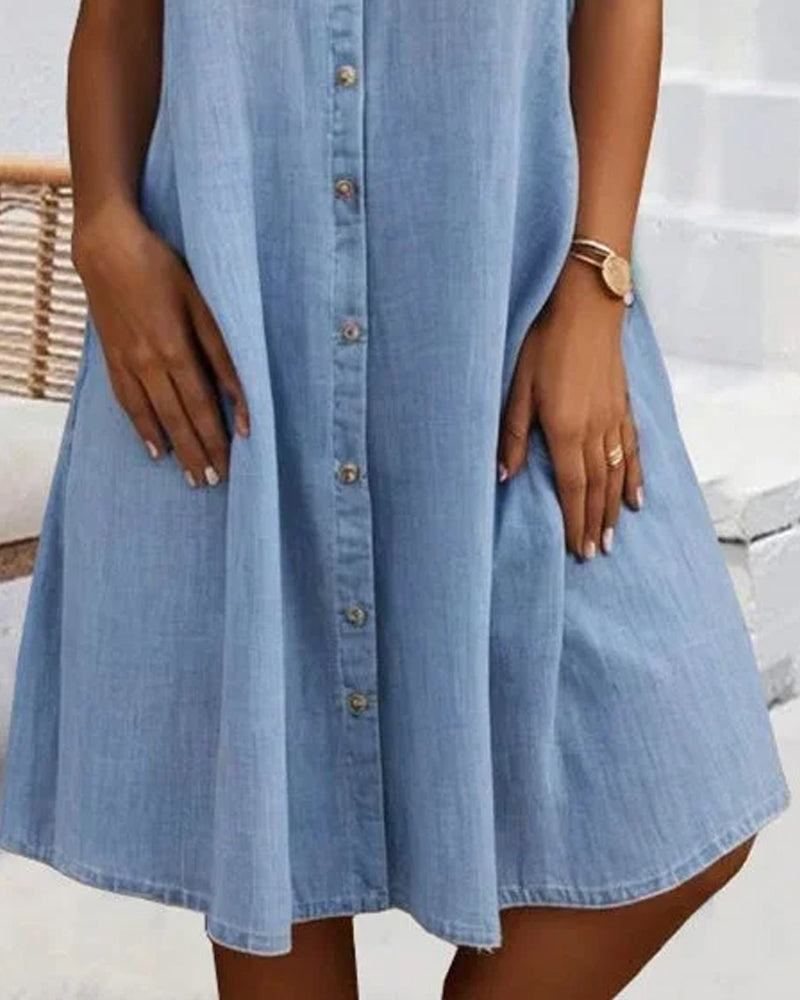 Luna | Rahat Denim Elbise