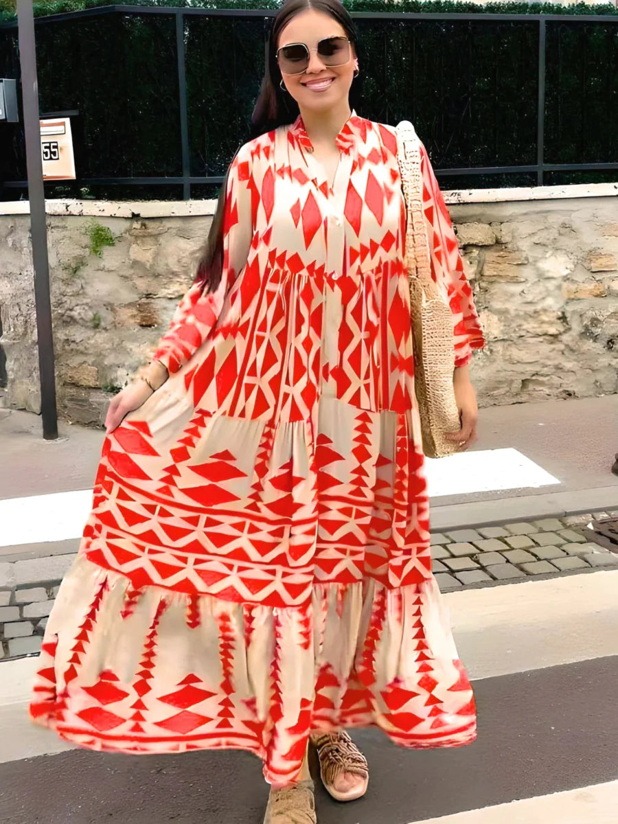 Rosalie | Kraliyet Maxi Elbisesi